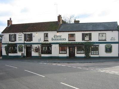 The Three Horseshoes Drayton Parslow エクステリア 写真